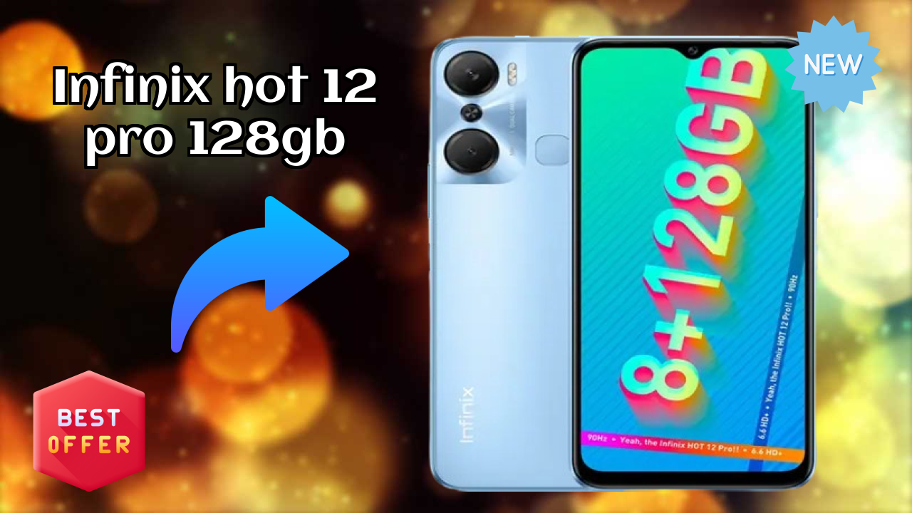 Infinix Hot 12 Pro 128GB Display Review: 6.6 Inches (16.76 Cm) Screen Size