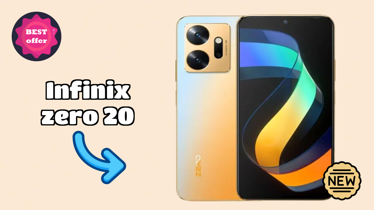 Infinix Zero 20 at ₹17,999 - Complete Specifications