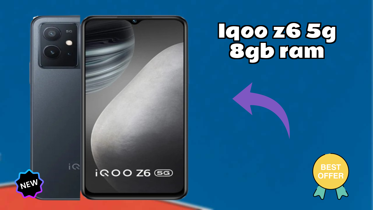 IQOO Z6 5G 8GB RAM Performance: 8 GB RAM Gaming Tested