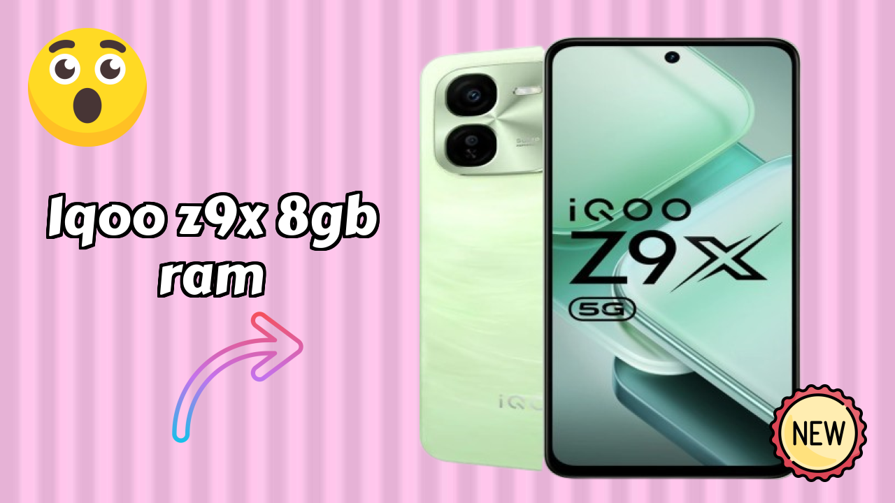 IQOO Z9x 8GB RAM at ₹15,799 - Best Features Highlighted
