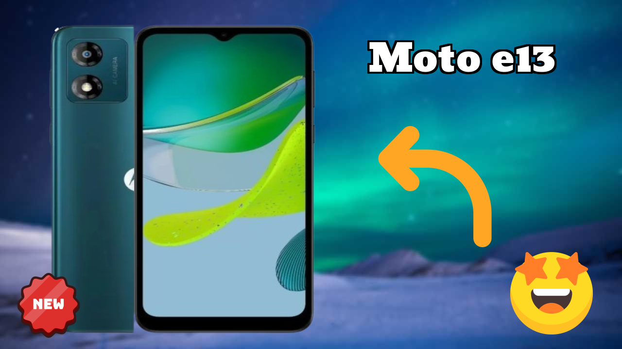 Moto E13 at ₹5,999 - Best Phone Under This Price