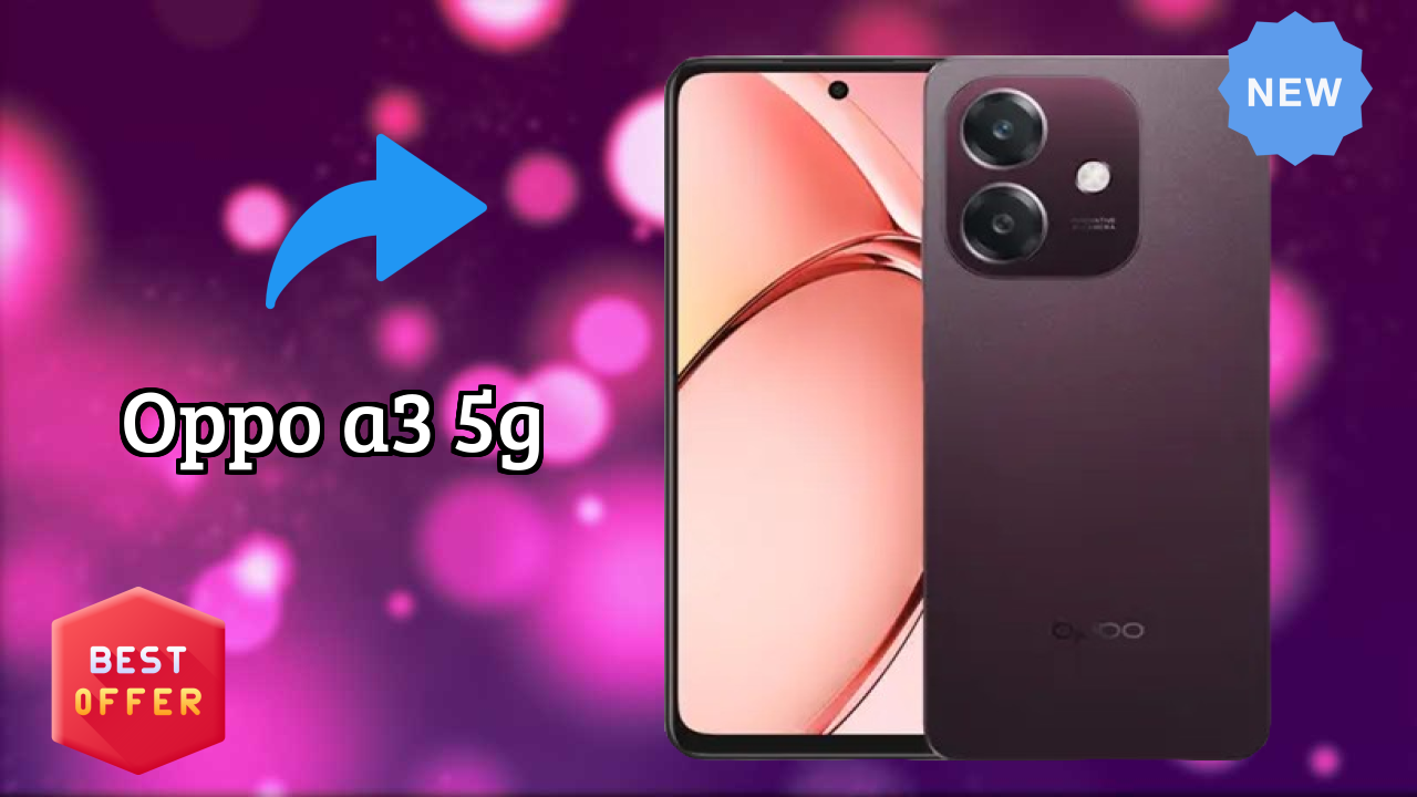 OPPO A3 5G Gaming Benchmarks: MediaTek Dimensity 6300 Tested