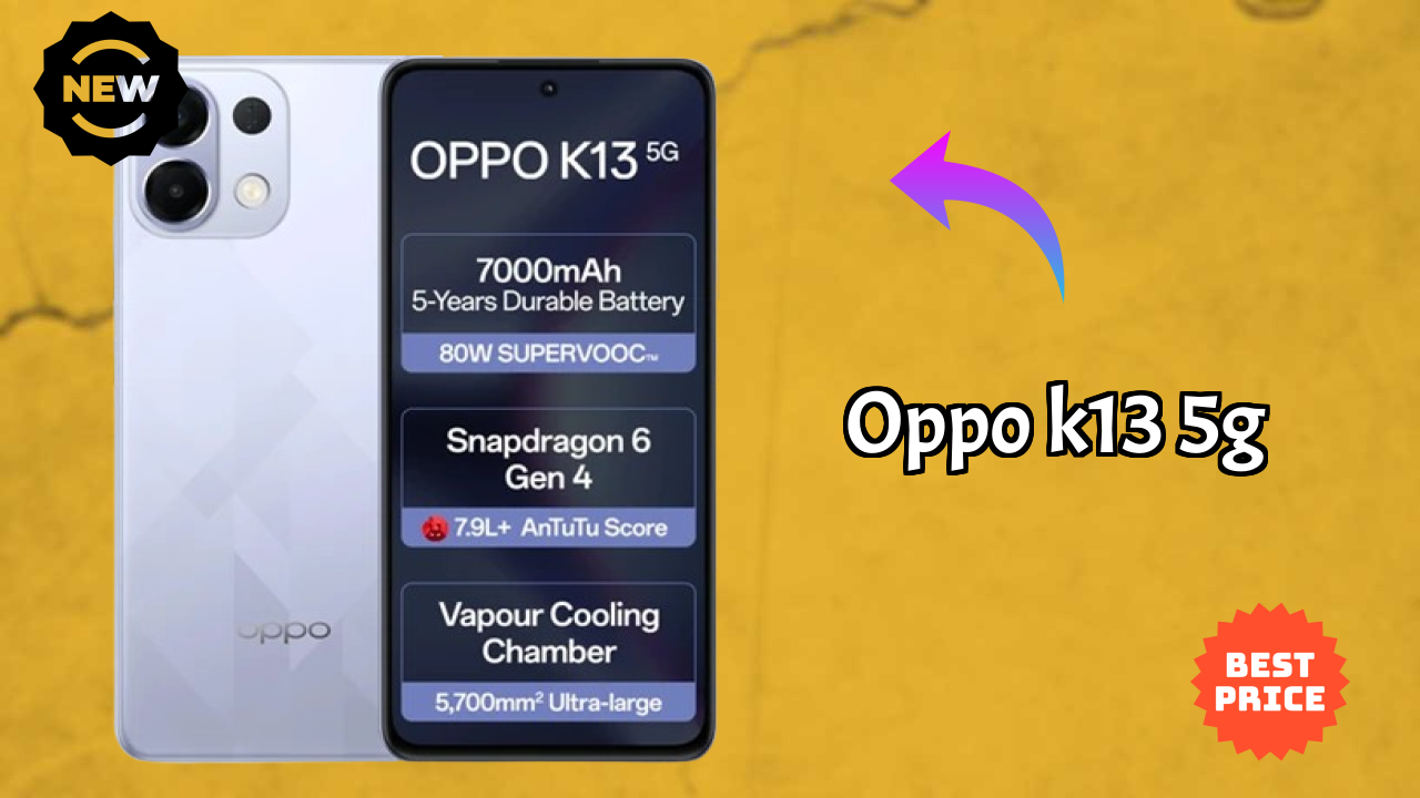 OPPO K13 5G Gaming Performance: Snapdragon 6 Gen 4 FPS Test