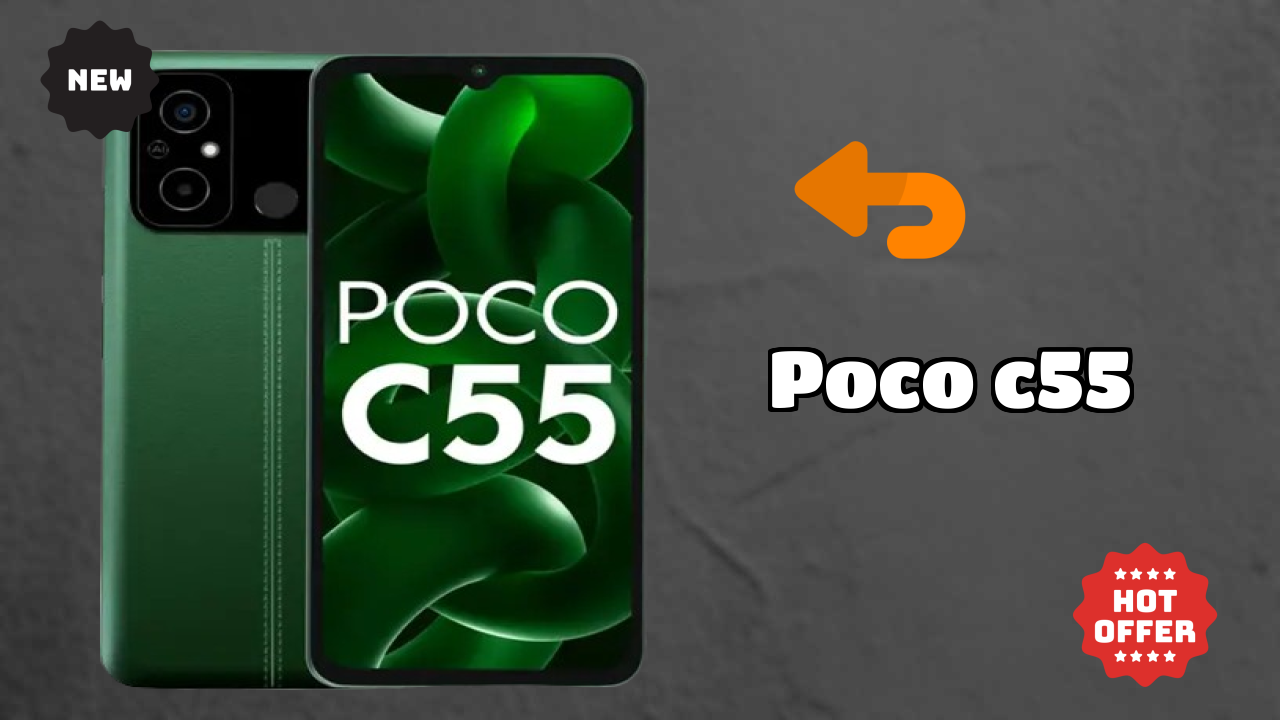 POCO C55 Camera Quality: 50 MP + 2 MP Rear Camera Samples Review