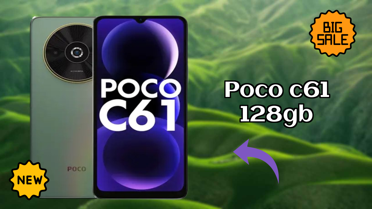 POCO C61 128GB Battery Life: 5000 MAh Charging Speed Test