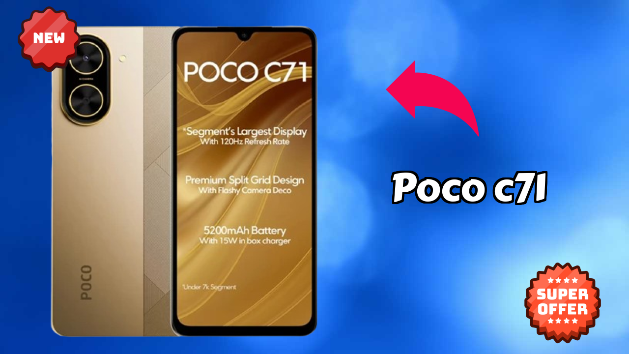 POCO C71 Gaming Benchmarks: Unisoc T7250 Tested