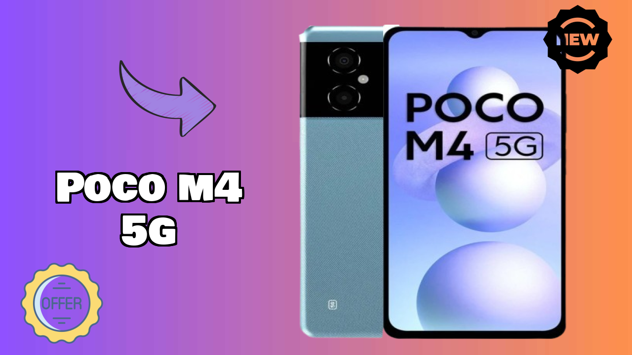 POCO M4 5G Display Review: 6.58 Inches (16.71 Cm) Screen Size