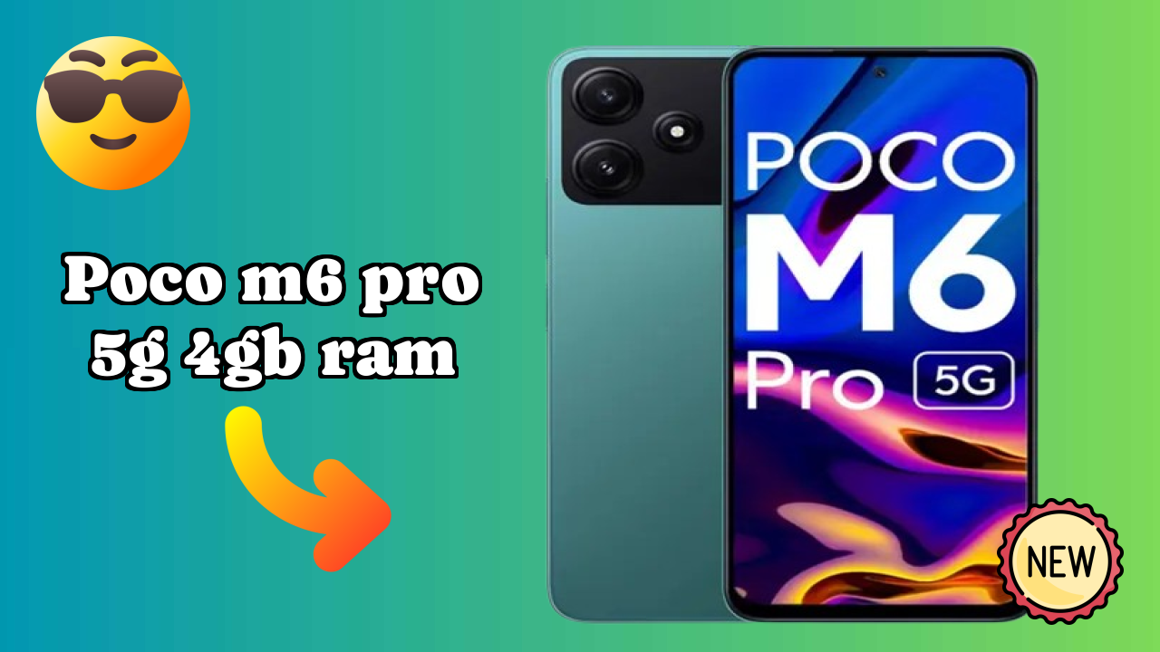 POCO M6 Pro 5G 4GB RAM Display Review: IPS LCD Technology