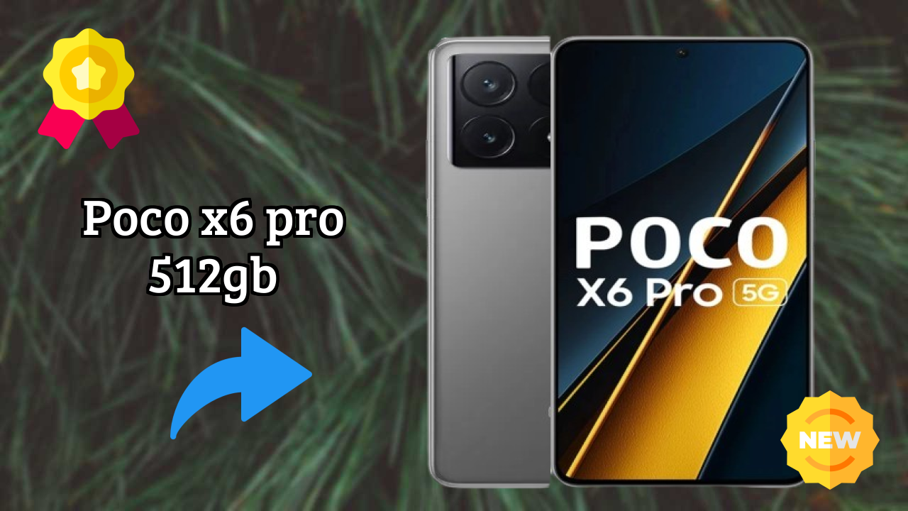 POCO X6 Pro 512GB RAM Performance: 12 GB RAM Handles Heavy Tasks