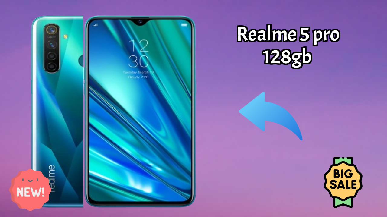 Realme 5 Pro 128GB Display Analysis: 6.3 Inches (16 Cm) Screen