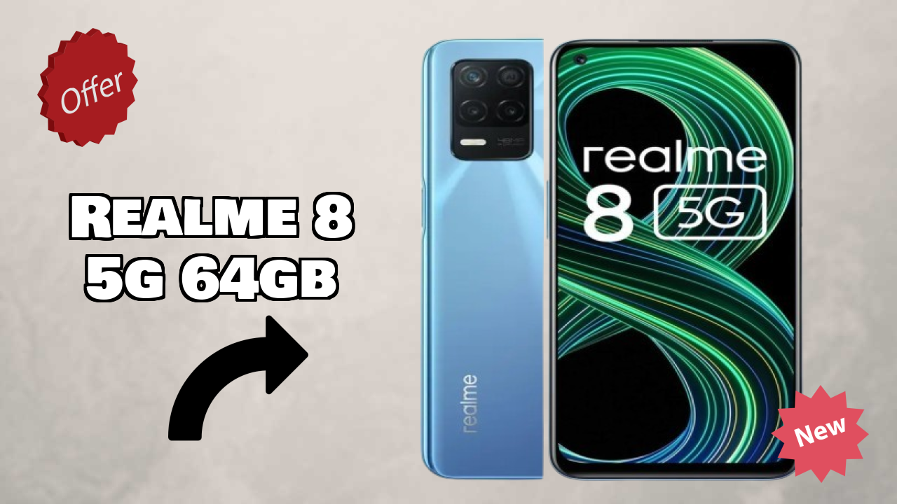 Realme 8 5G 64GB at ₹15,499 - Best Features Highlighted