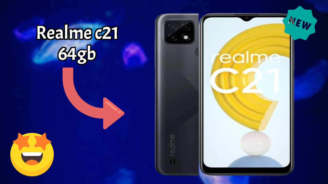Realme C21 64GB Display Technology: IPS LCD Quality