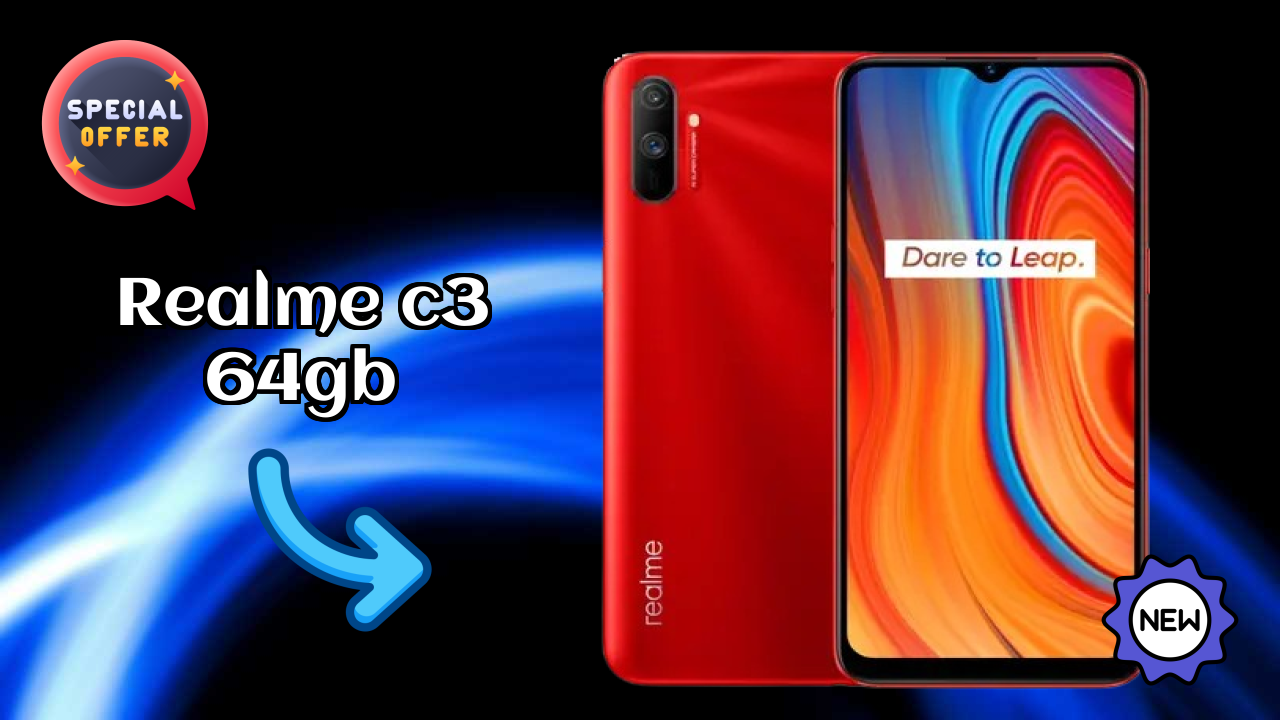 Realme C3 64GB at ₹8,299 - Best Phone Under This Price