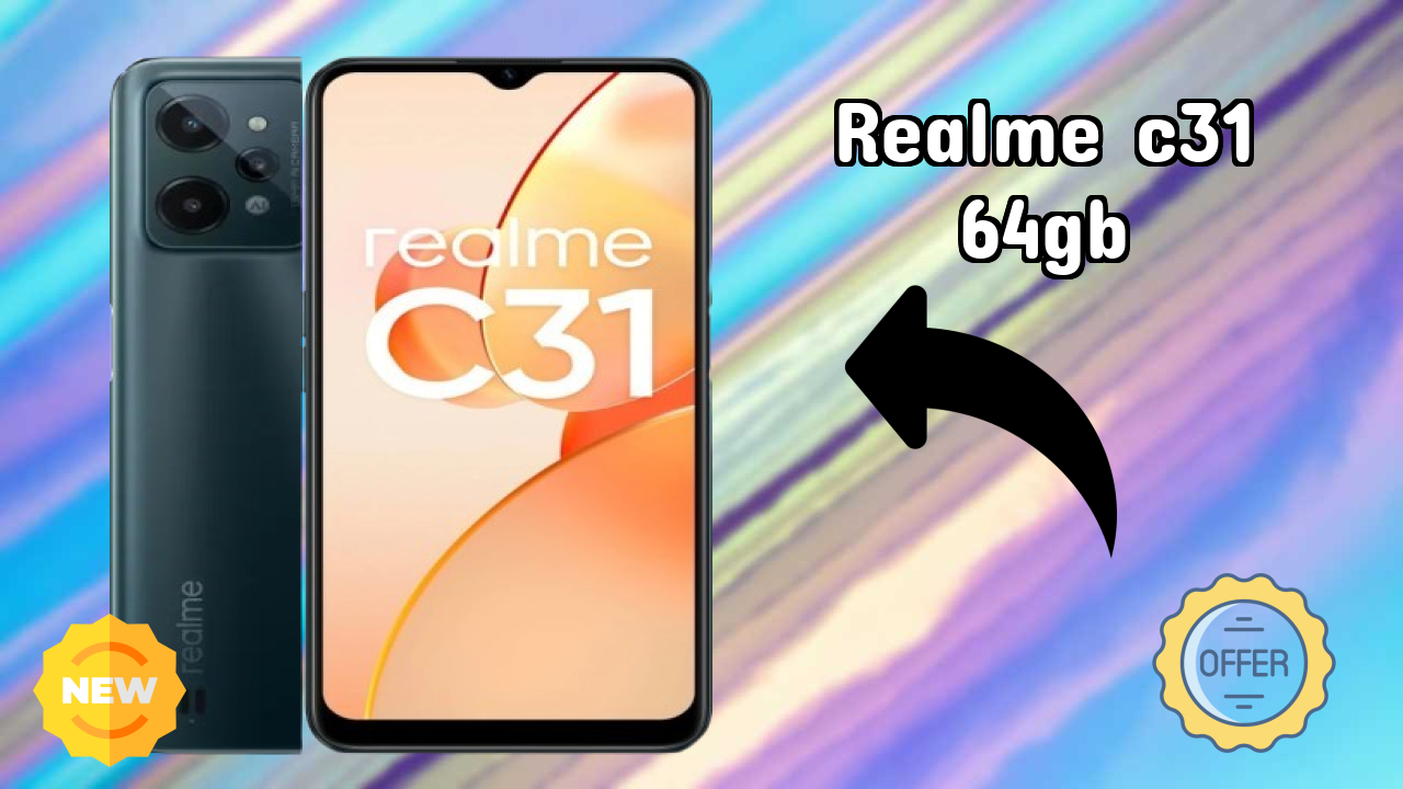 Realme C31 64GB Display Analysis: 6.5 Inches (16.51 Cm) Quality