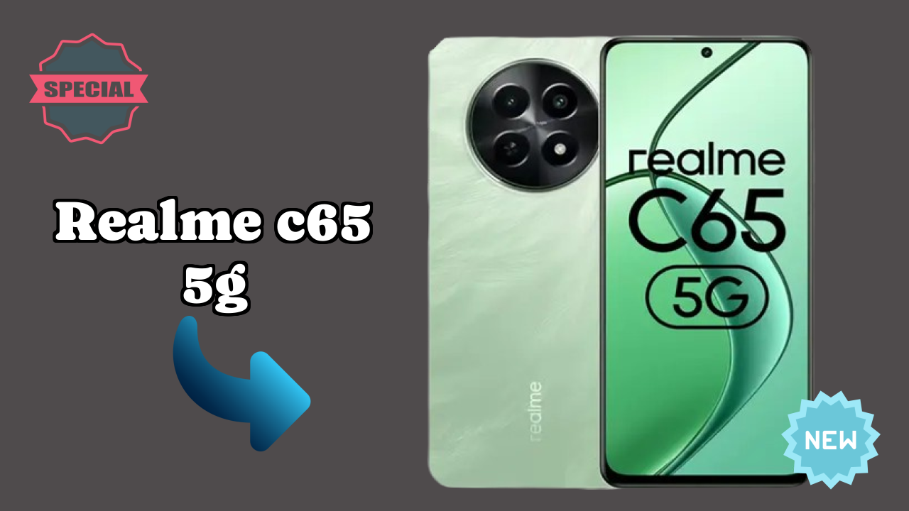 Realme C65 5G Gaming Test: MediaTek Dimensity 6300 FPS Performance