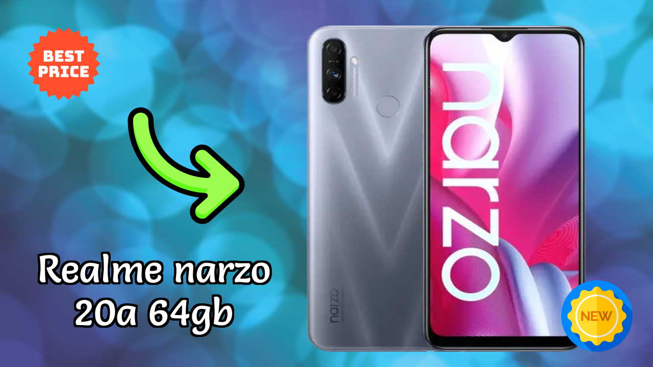 Realme Narzo 20A 64GB at ₹9,900 - Complete Review & Rating