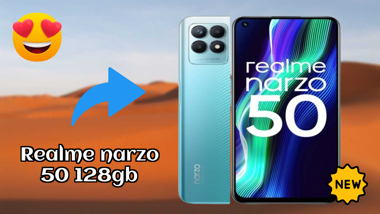 Realme Narzo 50 128GB Display Quality: 6.6 Inches (16.76 Cm) Screen