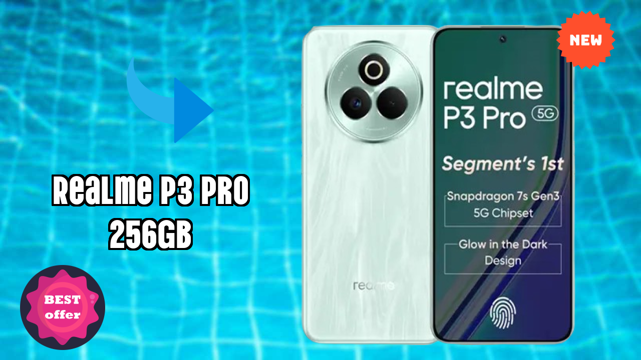 Realme P3 Pro 256GB Display Technology: 6.83 Inches (17.35 Cm) Screen