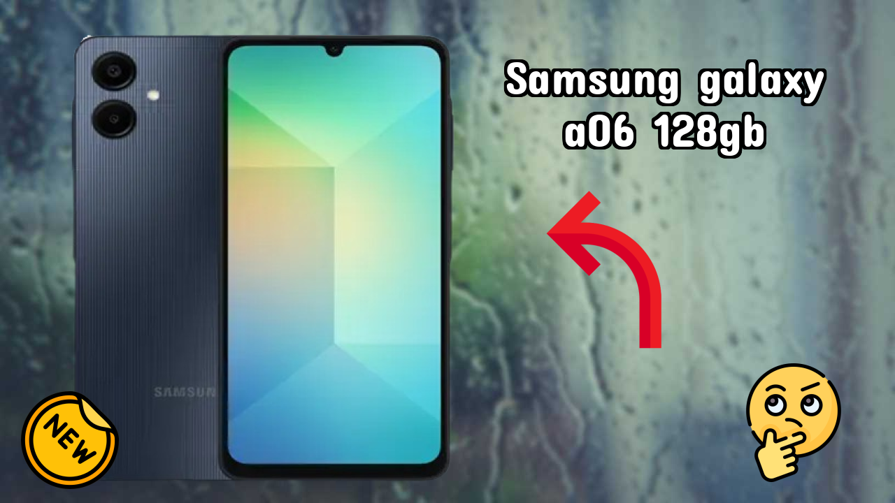 Samsung Galaxy A06 128GB Display Review: PLS LCD Screen Size