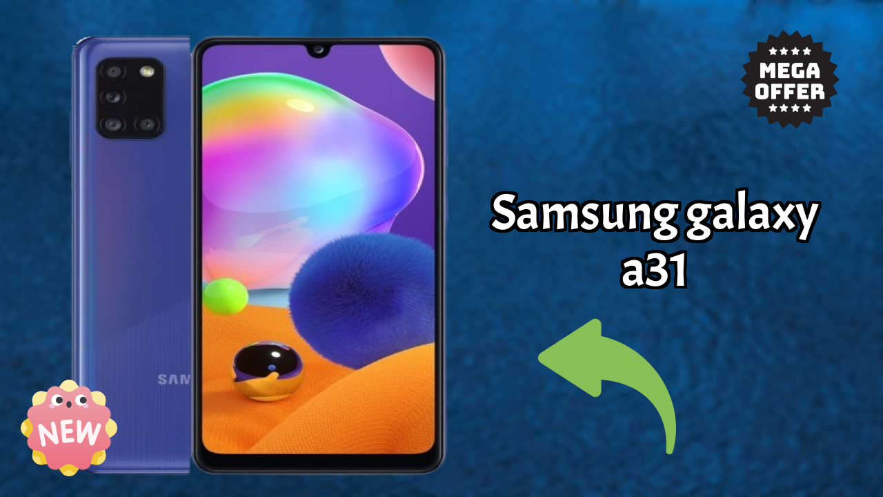 Samsung Galaxy A31 Display Size: 6.4 Inches (16.26 Cm) Screen Quality