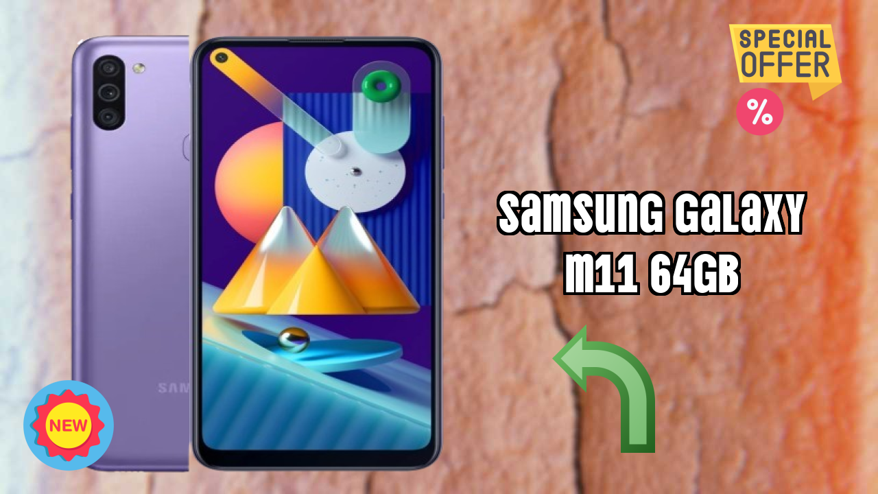 Samsung Galaxy M11 64GB Display Size: 6.4 Inches (16.26 Cm) Screen Quality