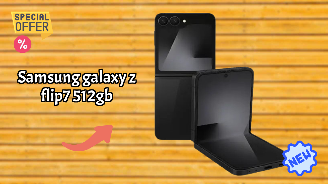 Samsung Galaxy Z Flip7 512GB Display Technology: 6.9 Inches (17.53 Cm) Screen