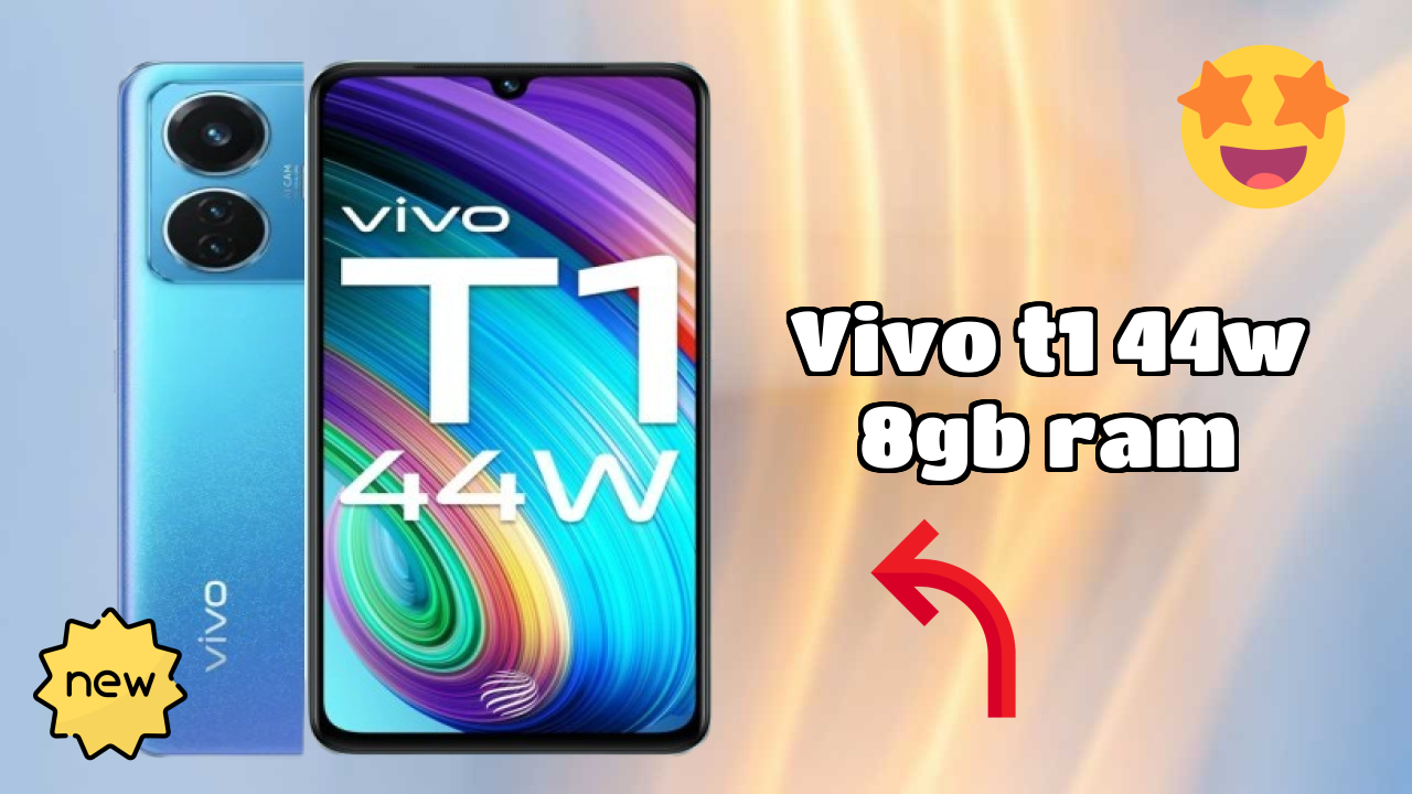 Vivo T1 44W 8GB RAM Price Drop Alert: Now Just ₹15,990