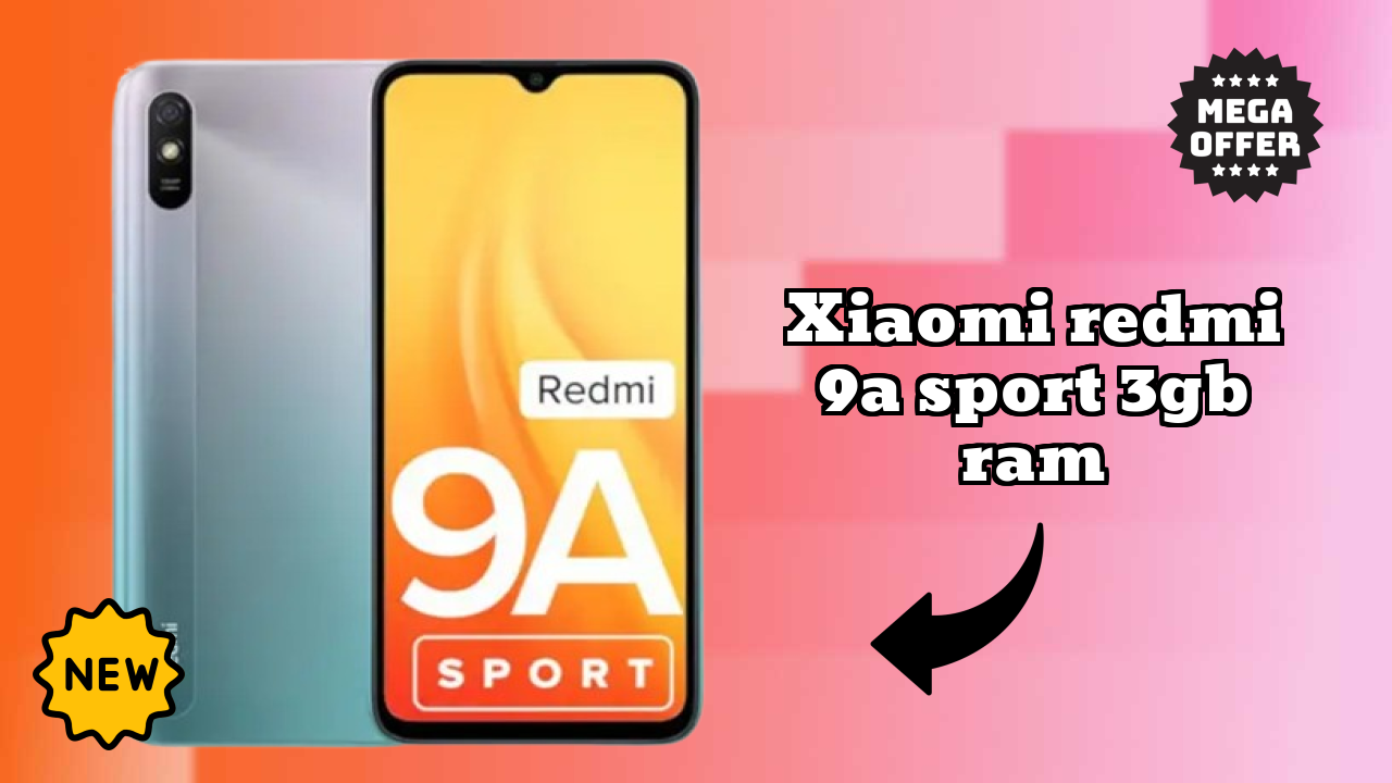 Xiaomi Xiaomi Redmi 9A Sport 3GB RAM - Price Dropped to ₹7,268 Today!