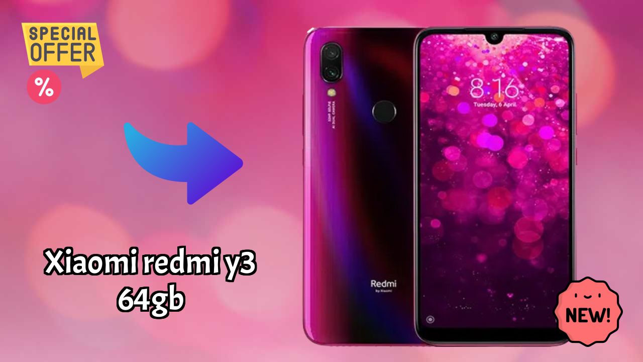 Xiaomi Redmi Y3 64GB at ₹7,749 - Everything About This Phone